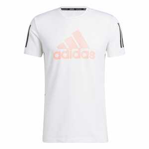 ADIDAS SPORTSWEAR Funkčné tričko  broskyňová / čierna / biela