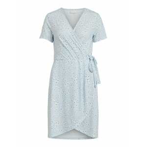 VILA Letné šaty 'Nayeli'  biela / svetlomodrá