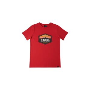 O'NEILL T-Shirt  jasne červená / čierna / biela