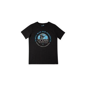 O'NEILL T-Shirt 'Banda Sea'  čierna / biela / modrá