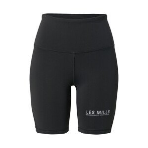 Reebok Sport Športové nohavice 'Les Mills'  čierna / biela