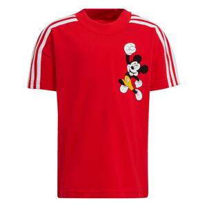 ADIDAS PERFORMANCE T-Shirt 'Mickey Mouse'  ohnivo červená / biela / čierna / horčicová