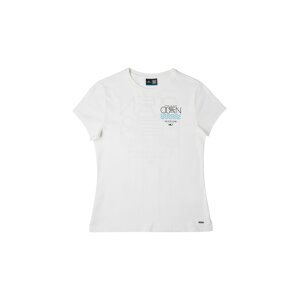 O'NEILL T-Shirt 'Pacific Ocean'  biela / čierna / svetlomodrá
