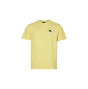 O'NEILL T-Shirt 'Pacific Ocean'  žltá / čierna / hnedá