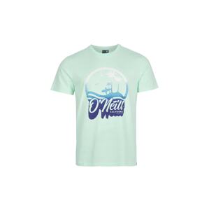 O'NEILL T-Shirt  svetlomodrá / námornícka modrá / biela / mätová