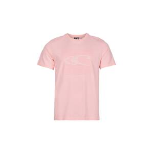 O'NEILL Tričko 'Abstract Wave'  biela / ružová / svetloružová
