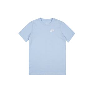 Nike Sportswear Tričko  dymovo modrá / biela