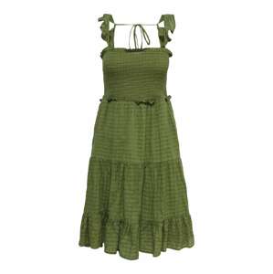 ONLY Letné šaty  olivová / svetlozelená