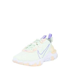 Nike Sportswear Nízke tenisky 'React Vision'  svetlozelená / fialová