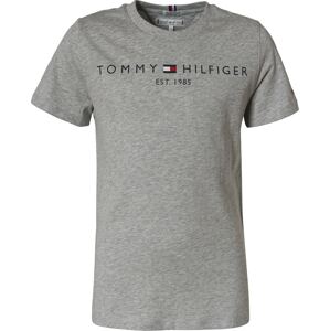 TOMMY HILFIGER Tričko  námornícka modrá / sivá / červená / biela
