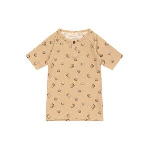 Lil ' Atelier Kids T-Shirt 'Geo'  béžová / hnedá