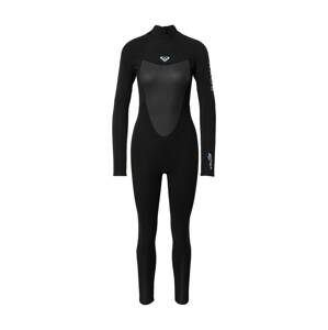ROXY Športové jednodielne plavky  tmavosivá / čierna