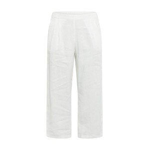 Esprit Curves Plisované nohavice  biela