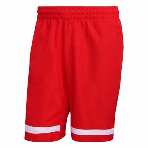 ADIDAS PERFORMANCE Shorts 'Club'  červená / biela