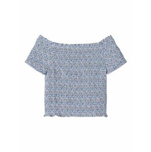LMTD Shirt  svetlomodrá / modrá / béžová