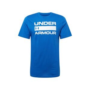 UNDER ARMOUR T-Shirt 'Team Issue'  biela / kráľovská modrá