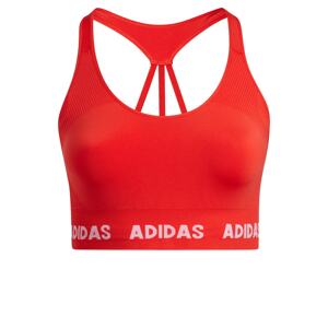 ADIDAS PERFORMANCE Sport-BH  červená / biela