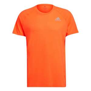 ADIDAS PERFORMANCE Funkčné tričko 'Runner'  oranžovo červená / sivá