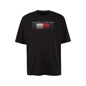 Tommy Hilfiger Big & Tall Tričko  čierna / sivá / svetločervená / tmavosivá