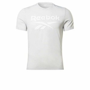 Reebok Sport Funkčné tričko  svetlosivá / biela