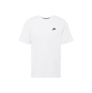 Nike Sportswear Tričko  sivá / sivá melírovaná / čierna / biela