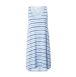 GAP Letné šaty 'RAYON SWING'  modrá / svetlomodrá / tmavomodrá / šedobiela