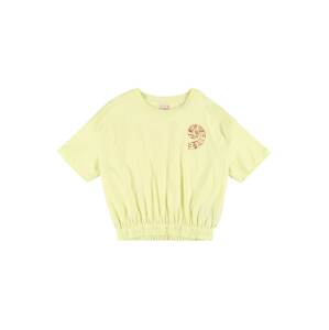 SCOTCH & SODA T-Shirt  svetložltá / žltohnedá / béžová