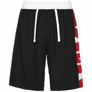 NIKE Športové nohavice 'Starting'  čierna / biela / červená