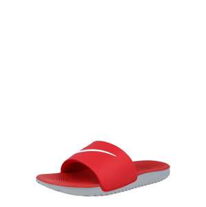 NIKE Plážové / kúpacie topánky 'KAWA'  červená / biela