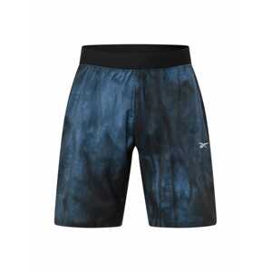 Reebok Sport Športové nohavice 'Epic'  modrosivá / čierna