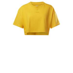 Reebok Funkčné tričko  žltá