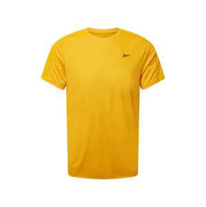 Reebok Sport Funkčné tričko  žltá / čierna