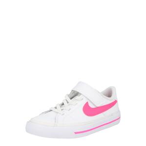 Nike Sportswear Tenisky 'Court Legacy'  ružová / biela