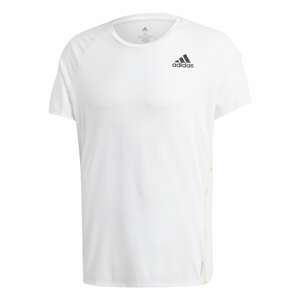 ADIDAS PERFORMANCE Funkčné tričko 'Runner'  biela / čierna / žltá