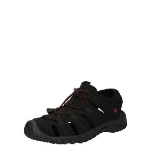 HI-TEC Sandále 'COVE SPORT'  čierna / červená