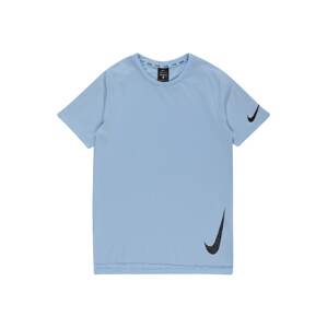 NIKE Funkčné tričko 'Instacool'  dymovo modrá / čierna
