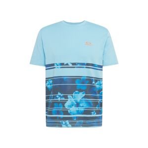 OAKLEY Funkčné tričko  modrá / svetlomodrá / tmavomodrá