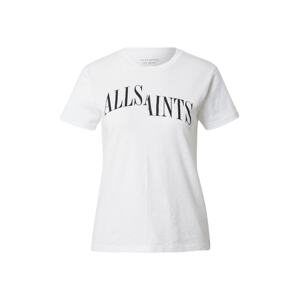 AllSaints Tričko  biela / čierna