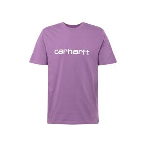 Carhartt WIP Tričko  biela / fialová