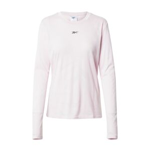 Reebok Sport Funkčné tričko 'Burnout'  pastelovo ružová / čierna