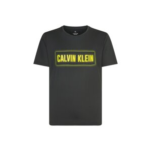 Calvin Klein Performance Funkčné tričko  neónovo žltá / čierna