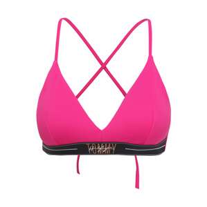 Tommy Hilfiger Underwear Bikinový top  ružová / čierna / oranžová / biela
