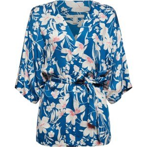 ESPRIT Kimono  modrá / biela / ružová
