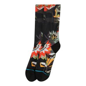 Stance Športové ponožky 'MARA'  čierna / ohnivo červená / farba lesného ovocia / zelená / biela
