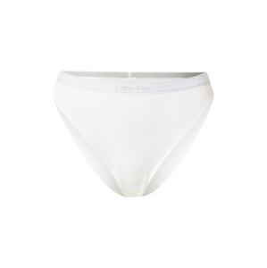 Calvin Klein Underwear Nohavičky 'Cheeky'  biela / striebornosivá