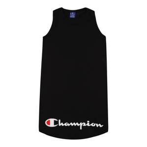 Champion Authentic Athletic Apparel Kleid  čierna / biela / svetločervená