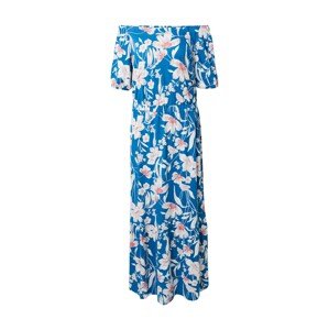 ESPRIT Letné šaty  nebesky modrá / béžová / staroružová