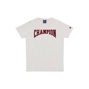 Champion Authentic Athletic Apparel T-Shirt  biela / námornícka modrá / červená