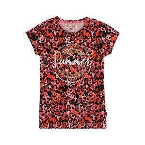 VINGINO Tričko 'Henya'  ružová / čierna / červená / biela / zlatá