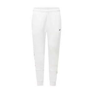 Nike Sportswear Nohavice 'Repeat'  biela / čierna